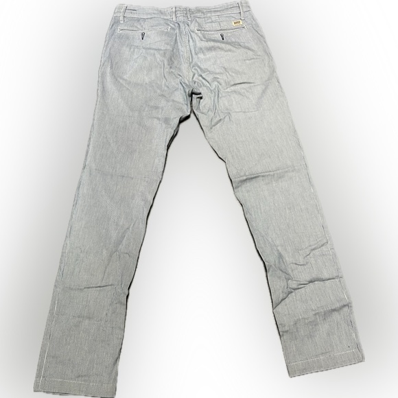 ✨ Men jeans Italian brand Rifle striped, white and blue size 30 regular fit ✨ - Picture 2 of 6